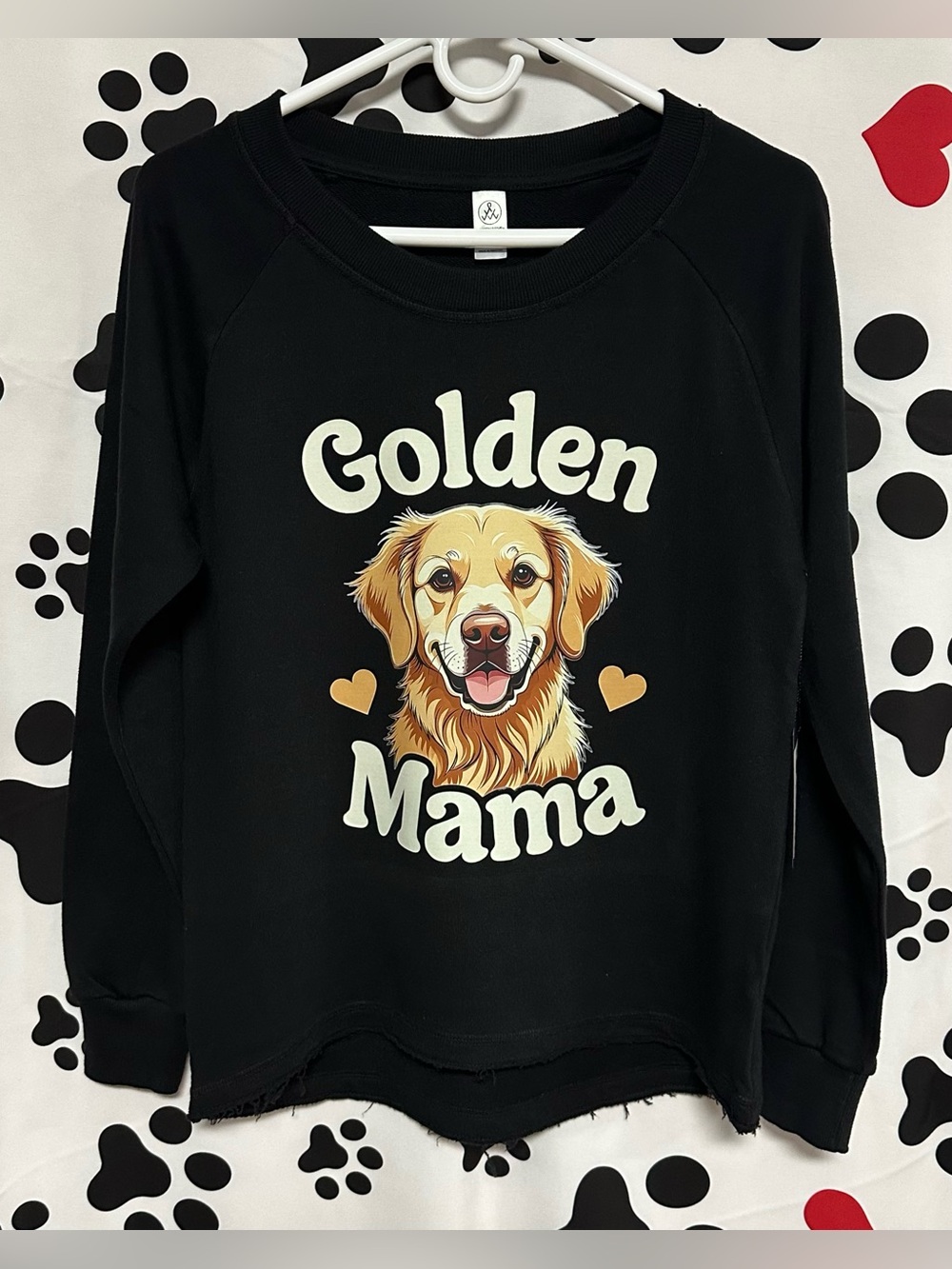 Golden Retriever Mom Graphic Crewneck Sweatshirt - NWT/NIP